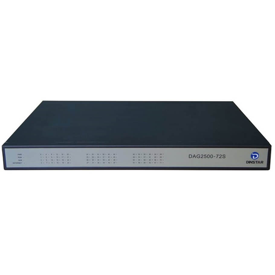 Analog VoIP Gateway Dinstar DAG2500-72S